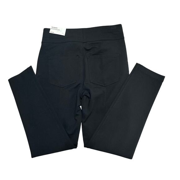 Ann Taylor " The Skinny " High Rise Black 3 Button Pants Sz 8 NWT - Picture 2 of 13